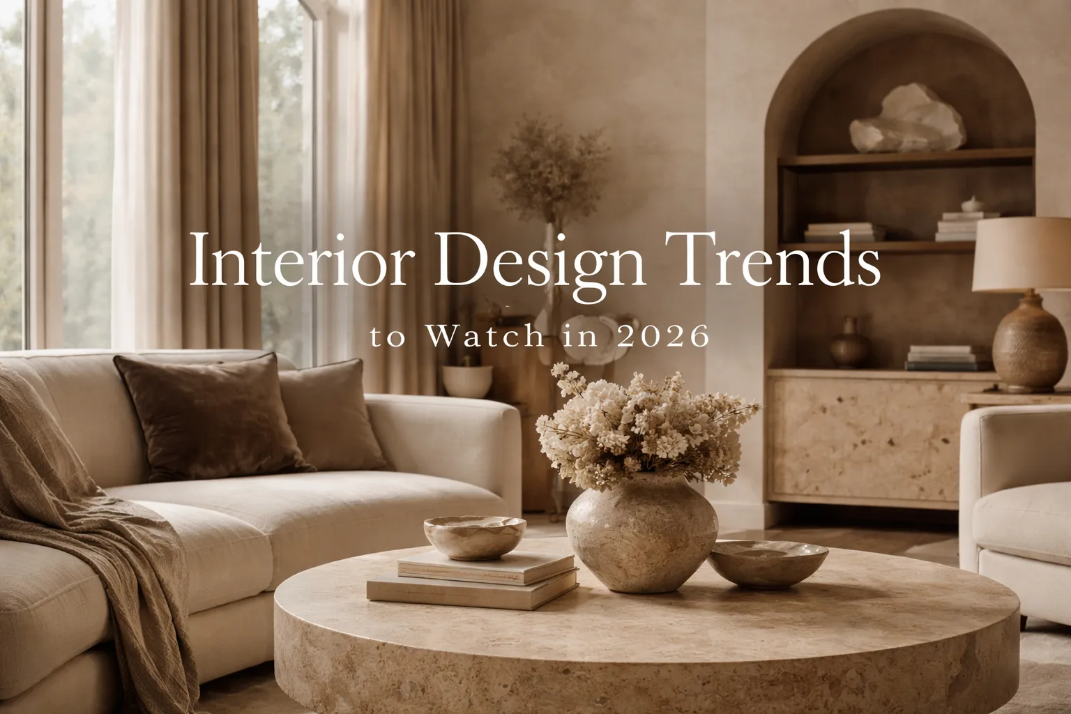 Interior Design Trends to Watch in 2026 By Rachel Buscall